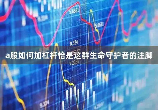a股如何加杠杆恰是这群生命守护者的注脚